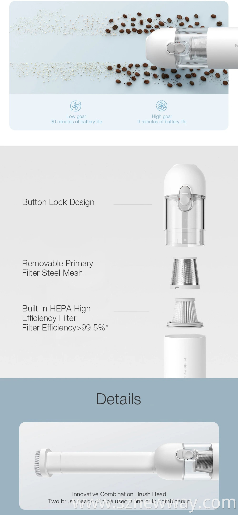 Mijia Hand Vacuum Cleaner